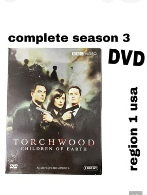 Complete Season 3 Torchwood Children Of Earth DVD USA REGION 1